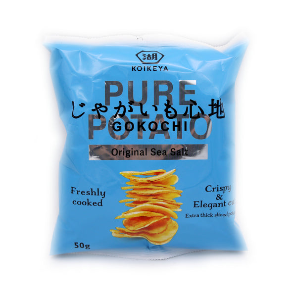 Koikeya Pure Potato Chips Original Sea Salt Flavour 50g | Tuk Tuk Mart
