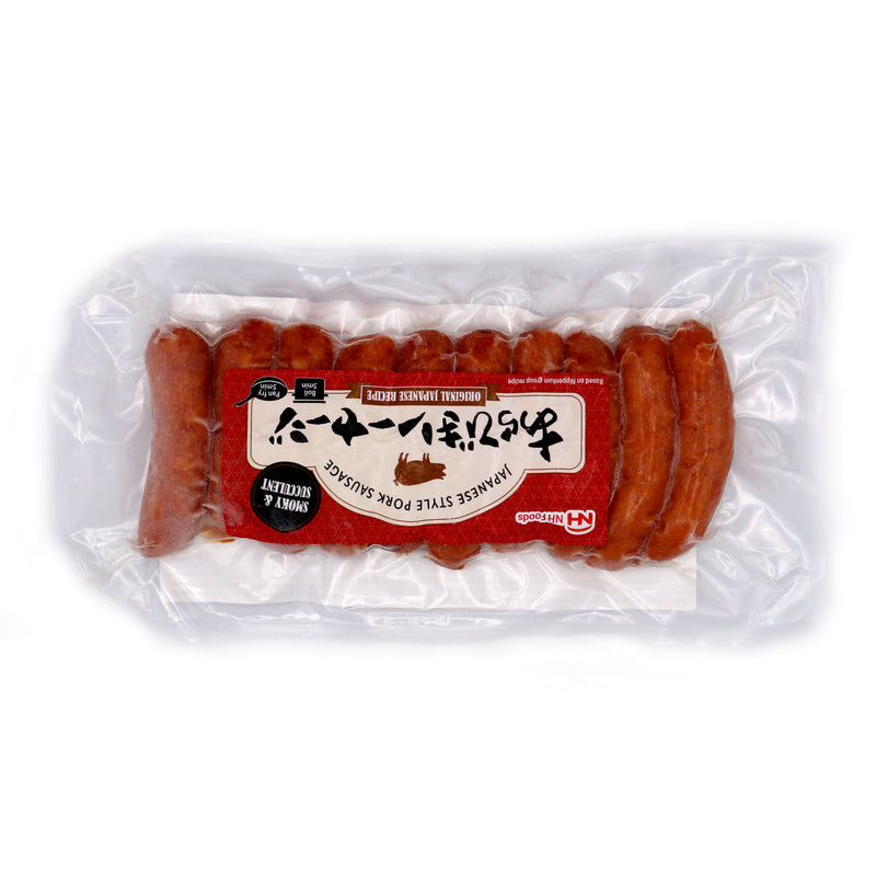 NH Foods Japanese Style Pork Sausage (Smoky & Succulent) 200g (Frozen) | Tuk Tuk Mart