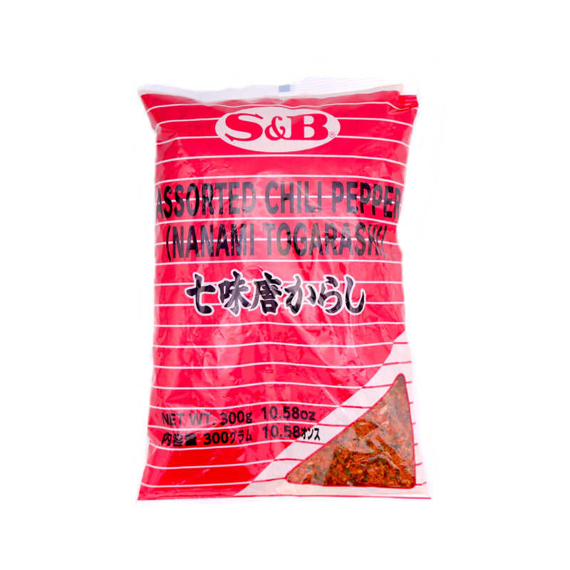 S&B Assorted Chilli Pepper (Nanami Togarashi) 300g | Tuk Tuk Mart