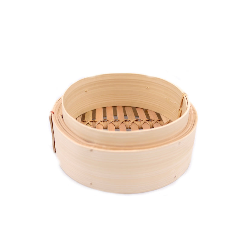 9" Bamboo Steamer Base | Tuk Tuk Mart