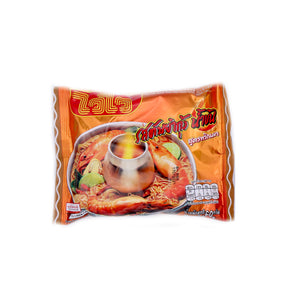 Wai Wai Tom Yum Shrimp Creamy Soup Instant Noodles 60g - Tuk Tuk Mart