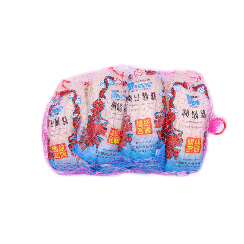 Longkou Brand Glass Noodle Vermicelli 400g (8x50g) | Tuk Tuk Mart