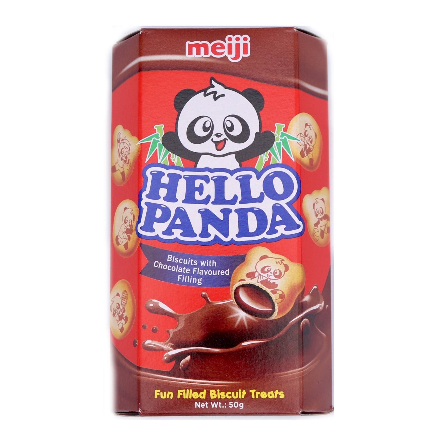 Meiji Hello Panda Biscuits Chocolate Flavour 50g - Tuk Tuk Mart