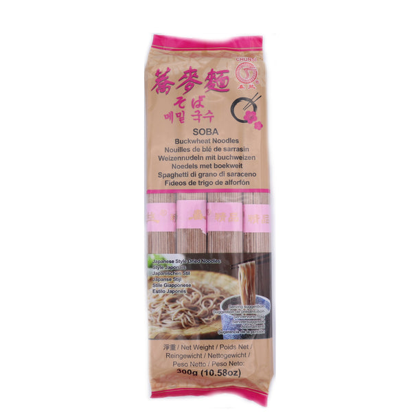 Chunsi Soba Buckwheat Noodles 春絲牌喬麥麵 300g | Tuk Tuk Mart