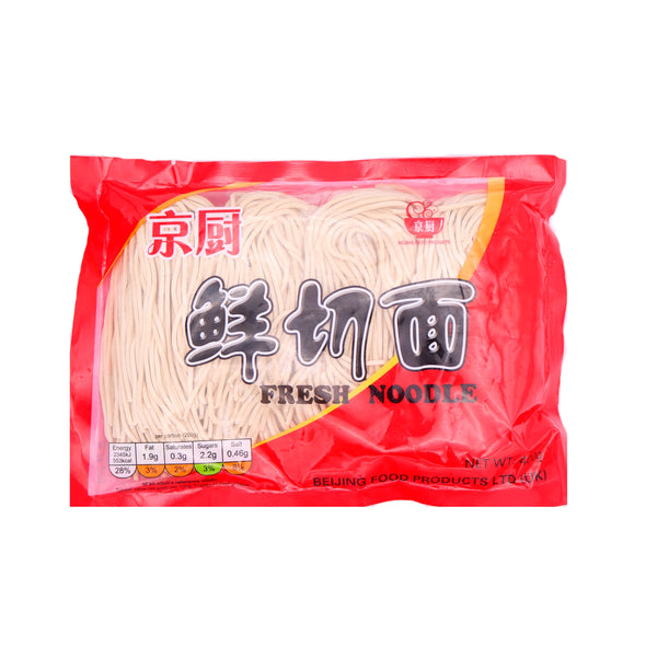 Beijing Fresh Sliced Noodles 京厨鮮切 麵 400g | Tuk Tuk Mart