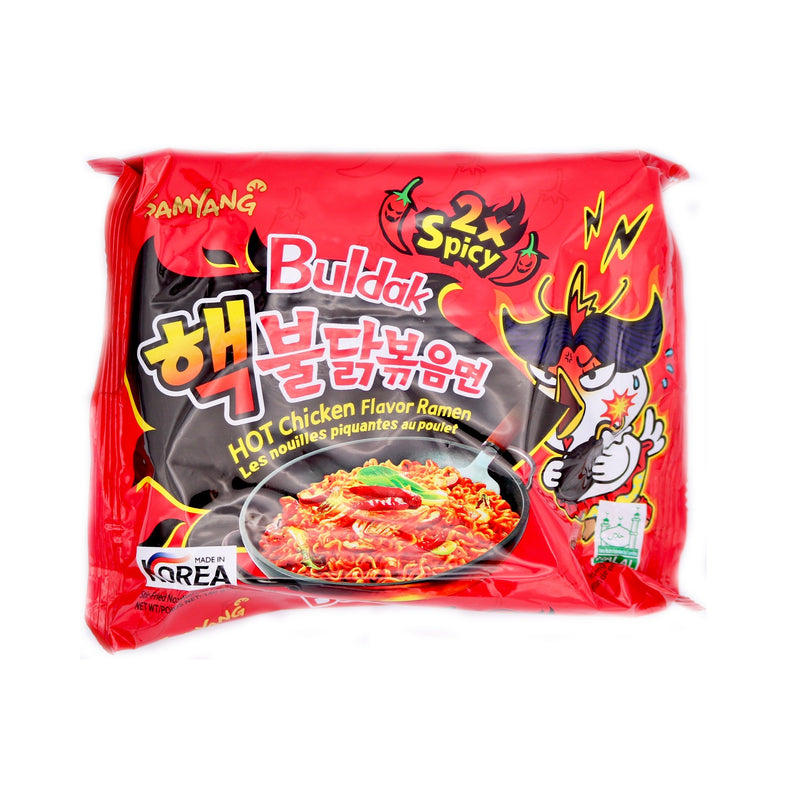 Samyang Buldak 2x Spicy Hot Chicken Flavour Ramen 140g | Tuk Tuk Mart