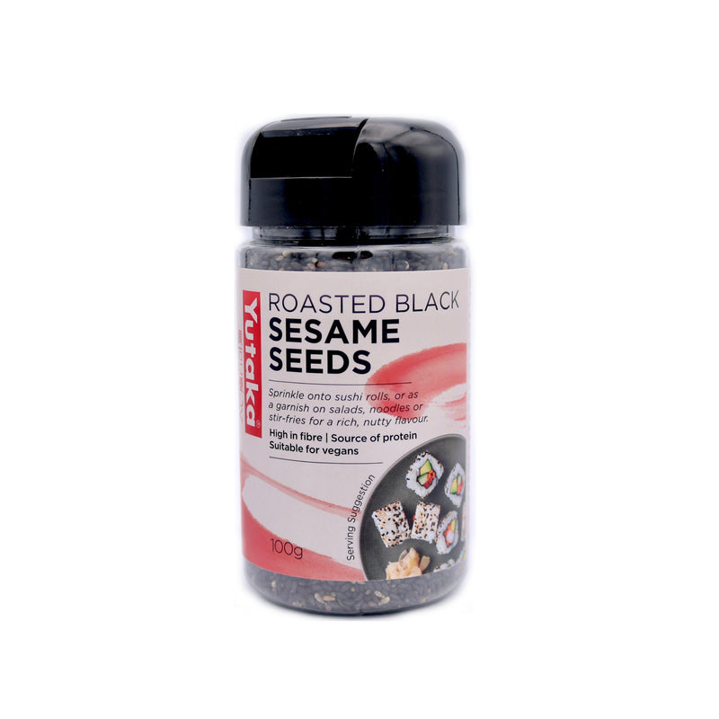 Yutaka Roasted Black Sesame Seeds 100g | Tuk Tuk Mart