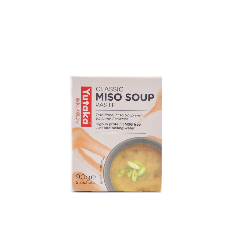 Yutaka Classic Miso Soup Paste 90g (5x18g Sachets) | Tuk Tuk Mart