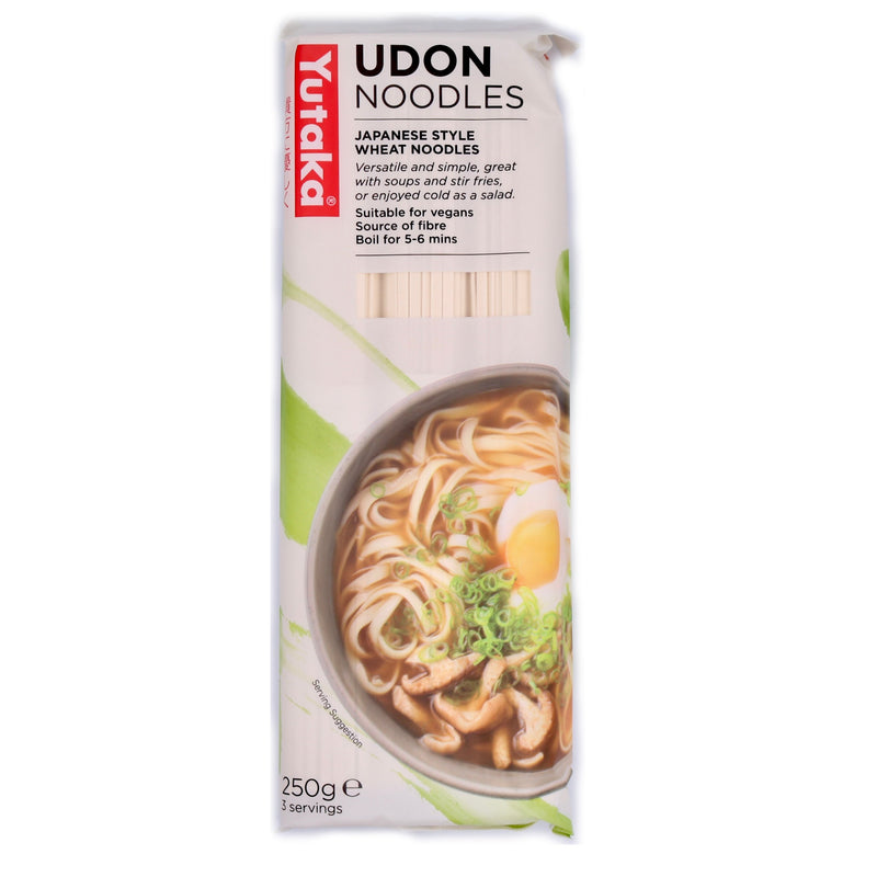 Yutaka Udon Noodles (Japanese Style Wheat Noodles) 250g | Tuk Tuk Mart