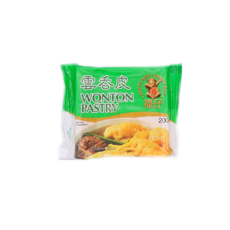 Happy Boy Wonton Pastry 200g (Frozen) | Tuk Tuk Mart