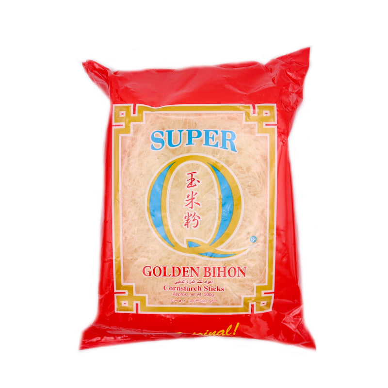 Super Q Golden Bihon (Cornstarch Vermicelli) 500g | Tuk Tuk Mart