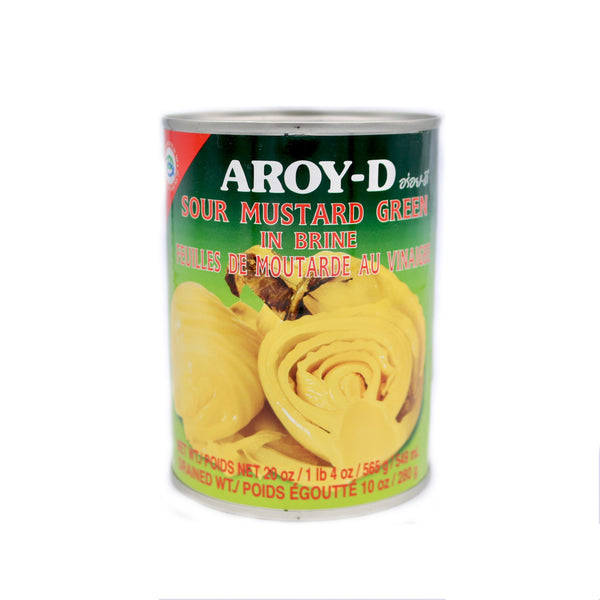 Aroy-D Sour Mustard Green in Brine 565g | Tuk Tuk Mart