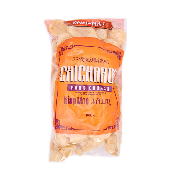 Kain-Na! Chicharon Pork Crunch (Scratching) (Kiap Moo) 100g | Tuk Tuk Mart