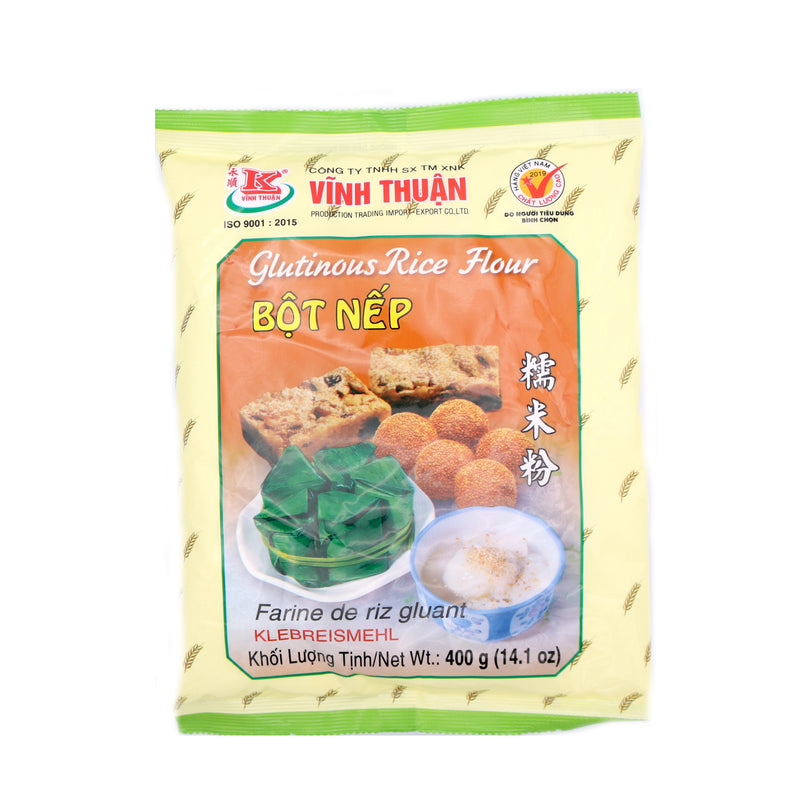 Vinh Thuan Glutinous Rice Flour (Bot Nep) 400g | Tuk Tuk Mart