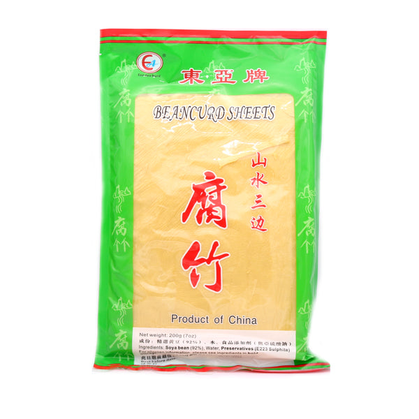 East Asia Brand Bean Curd Sheets  東亞牌腐竹片 200g | Tuk Tuk Mart