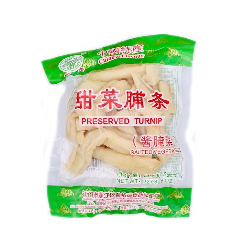 Hetang Preserved Sweet Turnip Chinese Flavour 227g | Tuk Tuk Mart