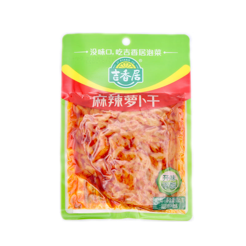 Ji Xiang Ju Spicy Dried Turnip 106g | Tuk Tuk Mart