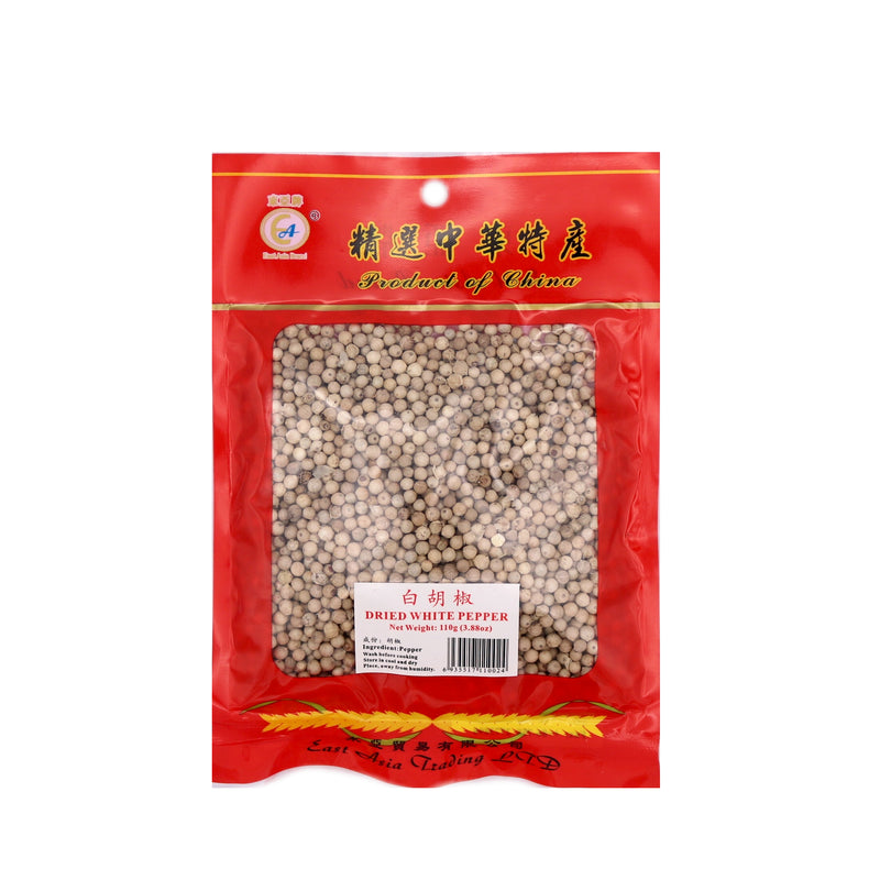 East Asia Brand Dried White Pepper 東亞牌白胡椒粒 110g | Tuk Tuk Mart