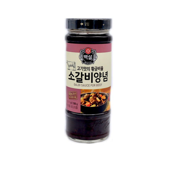Beksul Galbi Sauce (BBQ Marinade) for Beef 韓國醃牛肉酱  500g | Tuk Tuk Mart