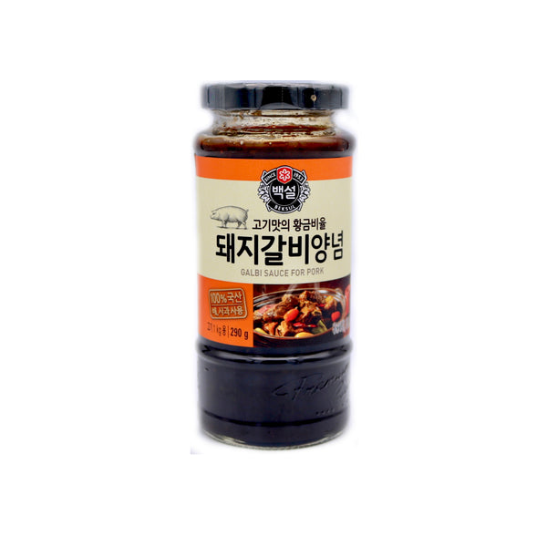 Beksul Galbi Sauce (BBQ Marinade) for Pork 韓國醃豬肉酱 290g | Tuk Tuk Mart