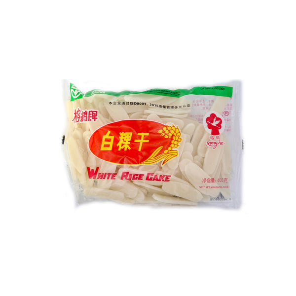 Ronghe White Rice Cake 400g | Tuk Tuk Mart
