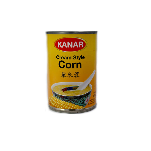 Kanar Cream Style Corn 425g | Tuk Tuk Mart