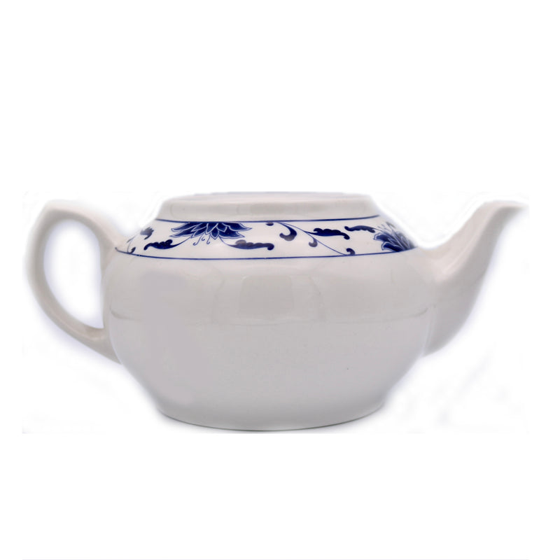 Chinese Flower Pattern Tea Pot | Tuk Tuk Mart