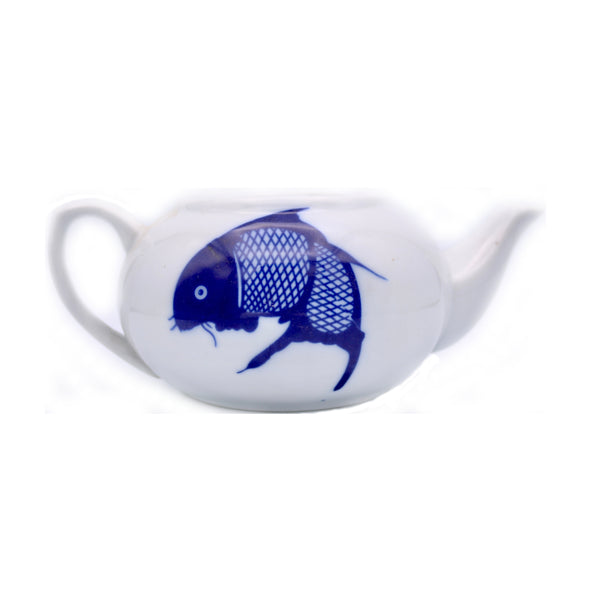 Chinese Fish Pattern Tea Pot | Tuk Tuk Mart