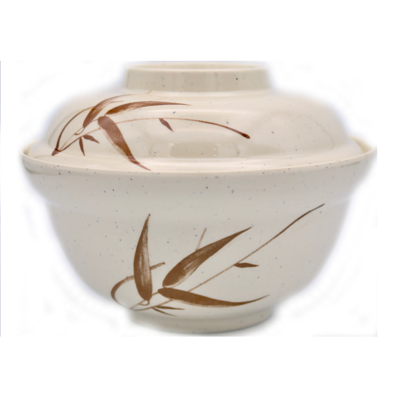 EB Chinese Flower Pattern Noodle Bowl with Lid  花(15.5cmx10.7cm) | Tuk Tuk Mart