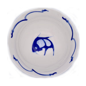 Chinese Fish Pattern Rice Bowl (11.5cmx5.5cm) | Tuk Tuk Mart