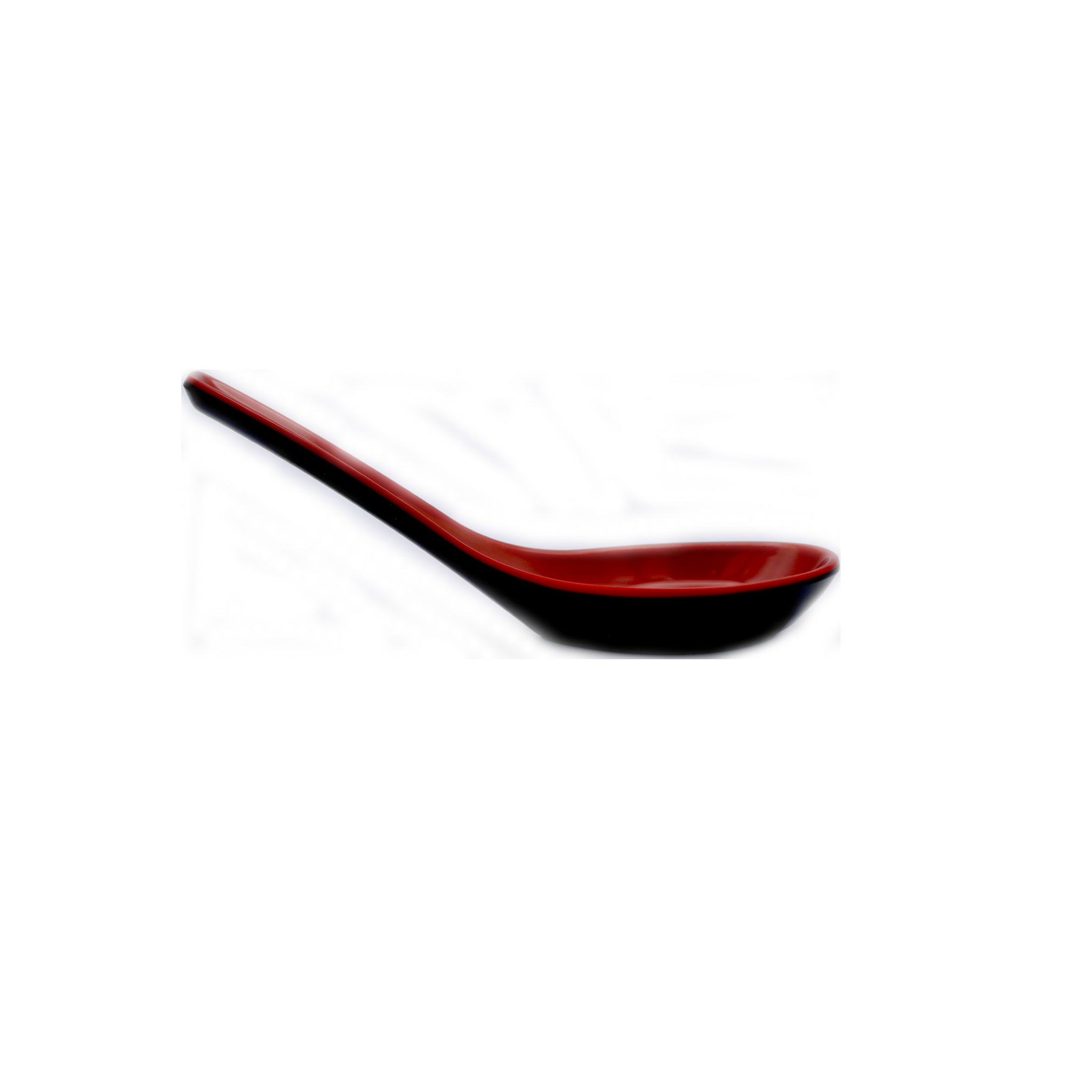 Red Type R Spoon R&B Melamine Red/ Black Soup Spoon – Tuk Tuk Mart