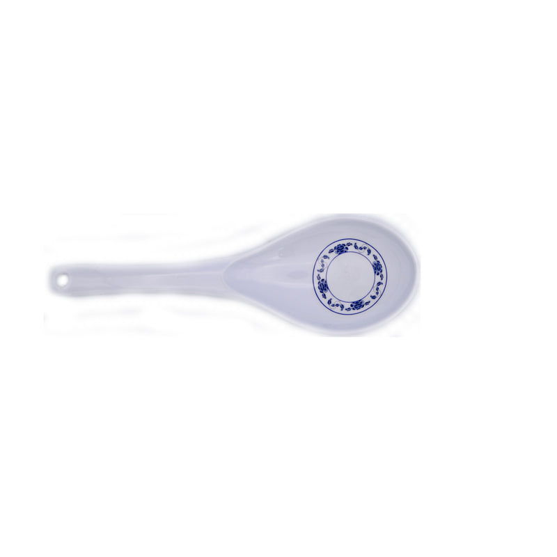 Chinese Flower Pattern Serving Spoon (9cmx6.5cmx2cm) | Tuk Tuk Mart