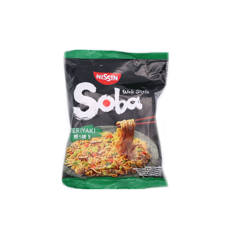 Nissin Soba Pack - Wok Style Soba Teriyaki Flavour 110g | Tuk Tuk Mart