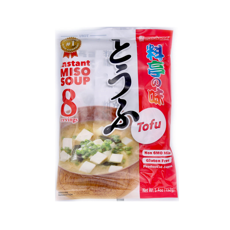 Marukome Instant Miso Soup Tofu 152g (8 Servings) | Tuk Tuk Mart