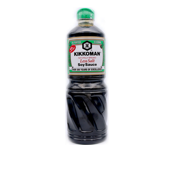 Kikkoman Naturally Brewed Light Soy Sauce (Less Salt) 1L | Tuk Tuk Mart