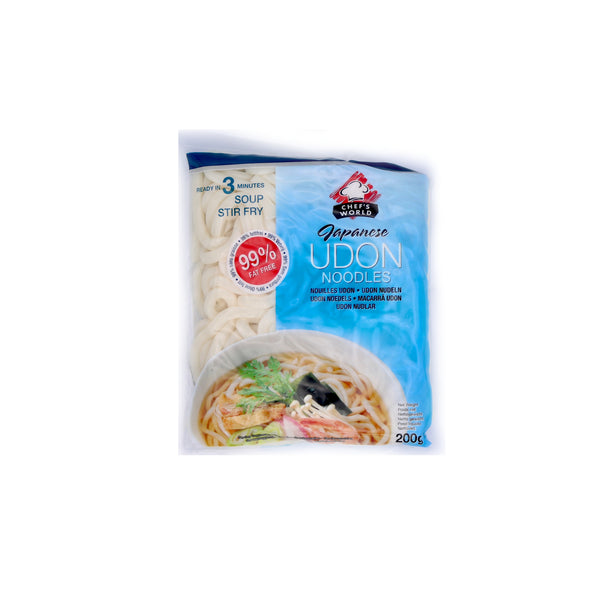 Chef's World Japanese Udon Noodles 200g | Tuk Tuk Mart