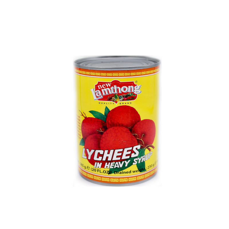 New Lamthong Lychees In Heavy Syrup 565g | Tuk Tuk Mart