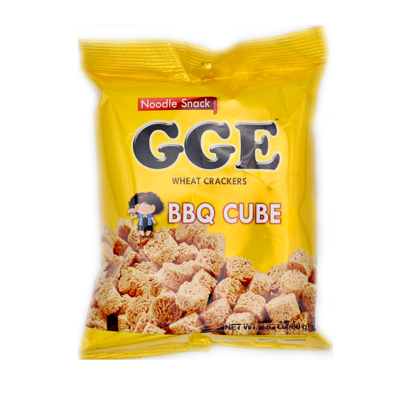 Wei Lih GGE Wheat Crackers BBQ Flavour (Cube Shaped Noodle Snack) 80g | Tuk Tuk Mart