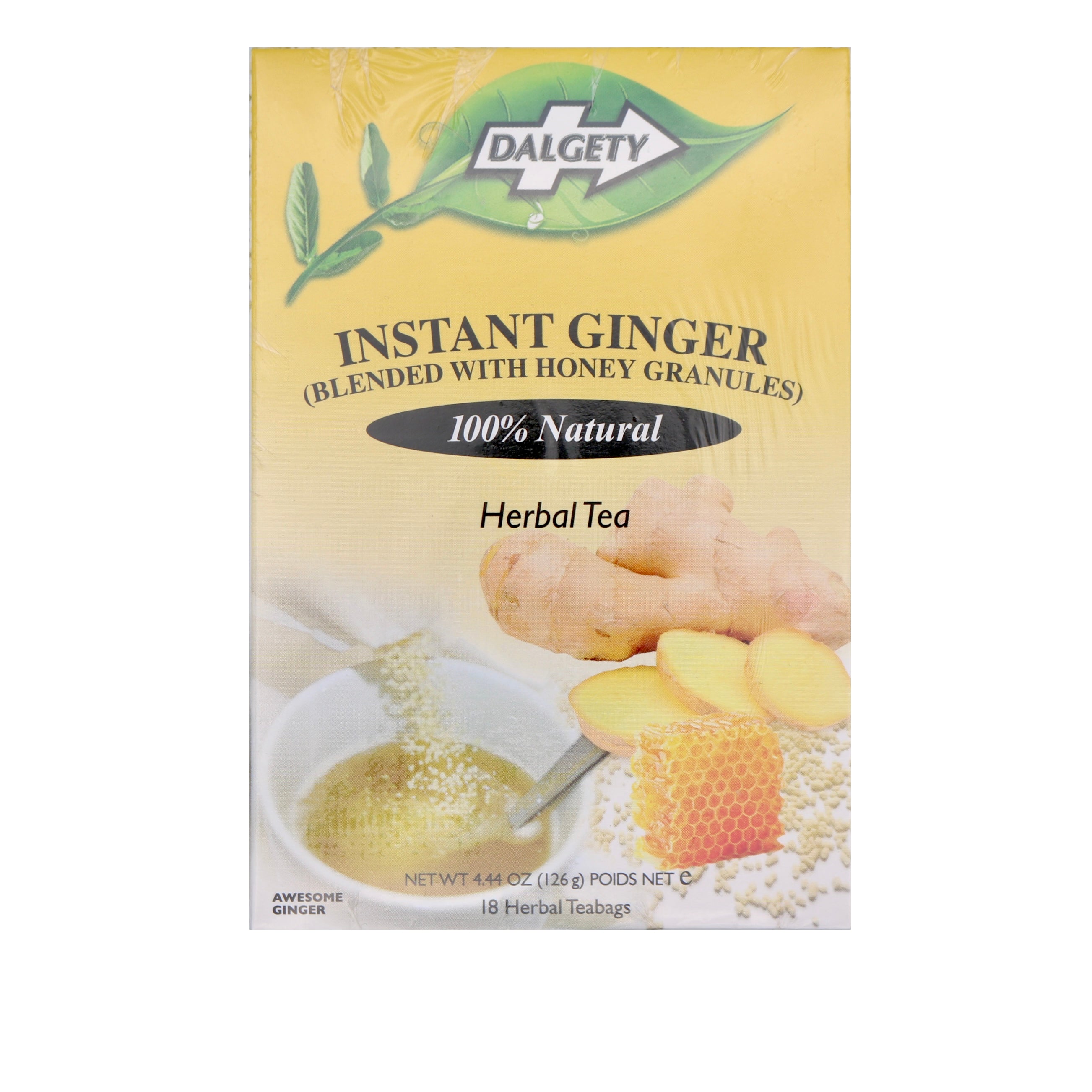 Dalgety Instant Ginger Blended With Honey Granules Herbal Tea 100 Tuk Tuk Mart 9228