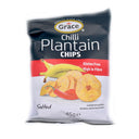 Grace Salted Chilli Plantain Chips (Crisps) 85g | Tuk Tuk Mart