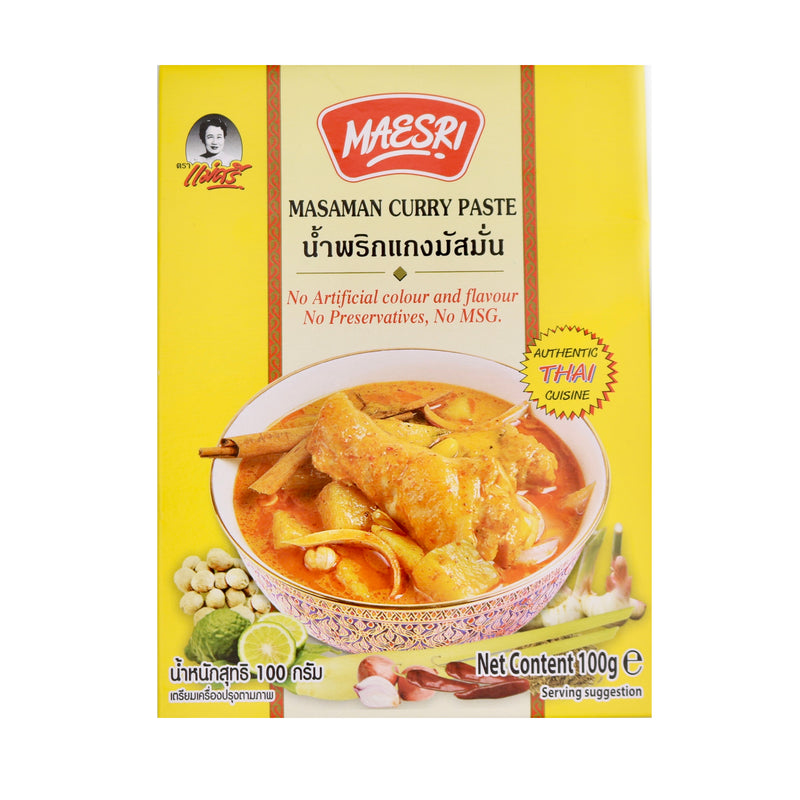 Maesri Masaman Curry Paste 100g | Tuk Tuk Mart