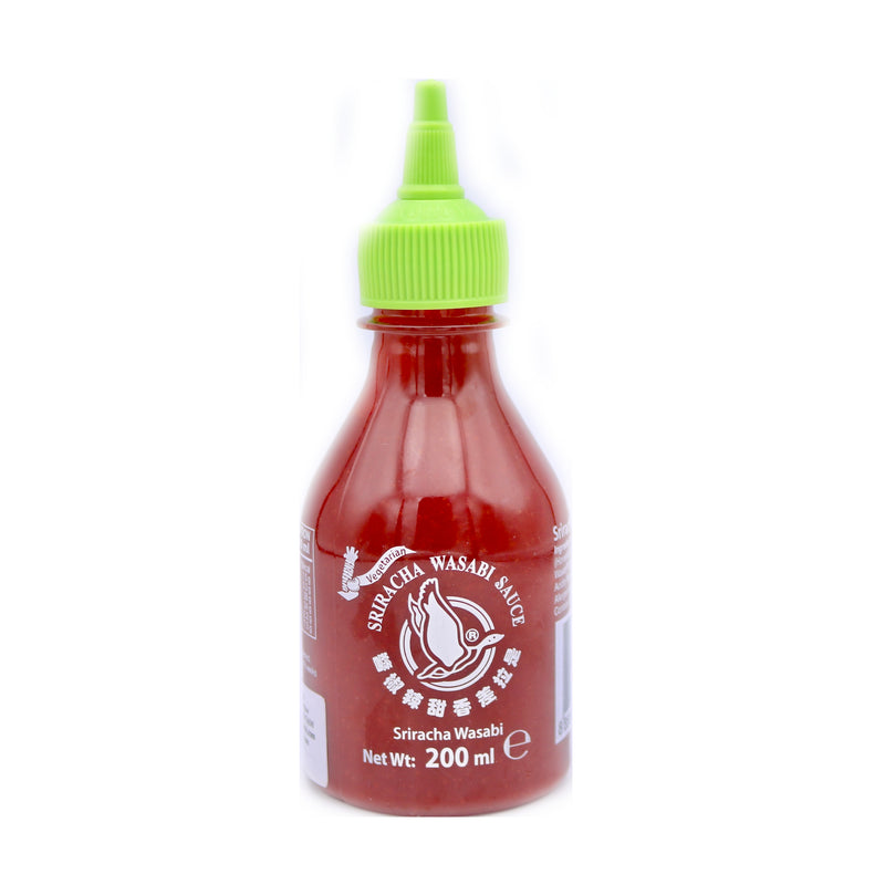 Flying Goose Sriracha Wasabi Sauce (Vegetarian) 200ml | Tuk Tuk Mart