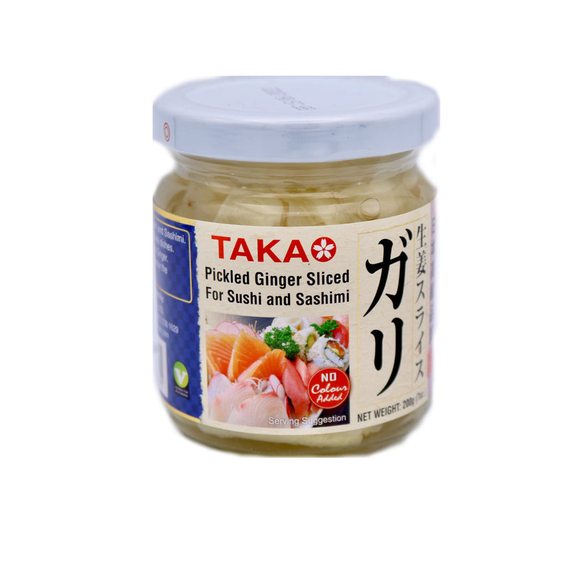 Takao Pickled Ginger Sliced For Sushi and Sashimi 200g | Tuk Tuk Mart