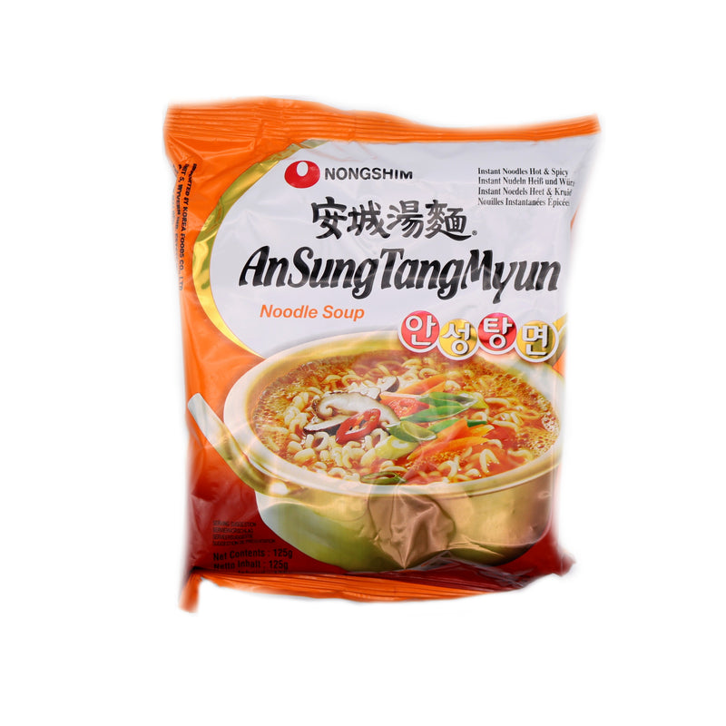 Nongshim An Sung Tang Myun (Noodle Soup) 125g | Tuk Tuk Mart