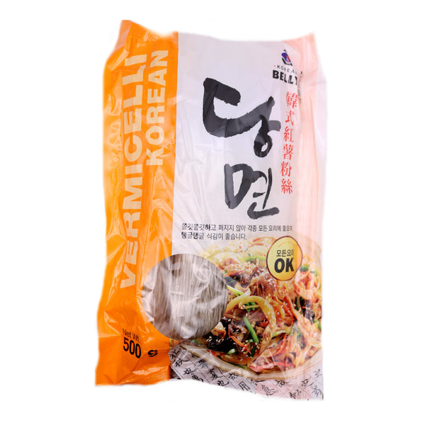 Korean Belly Vermicelli (Korean Glass Noodle) 500g | Tuk Tuk Mart