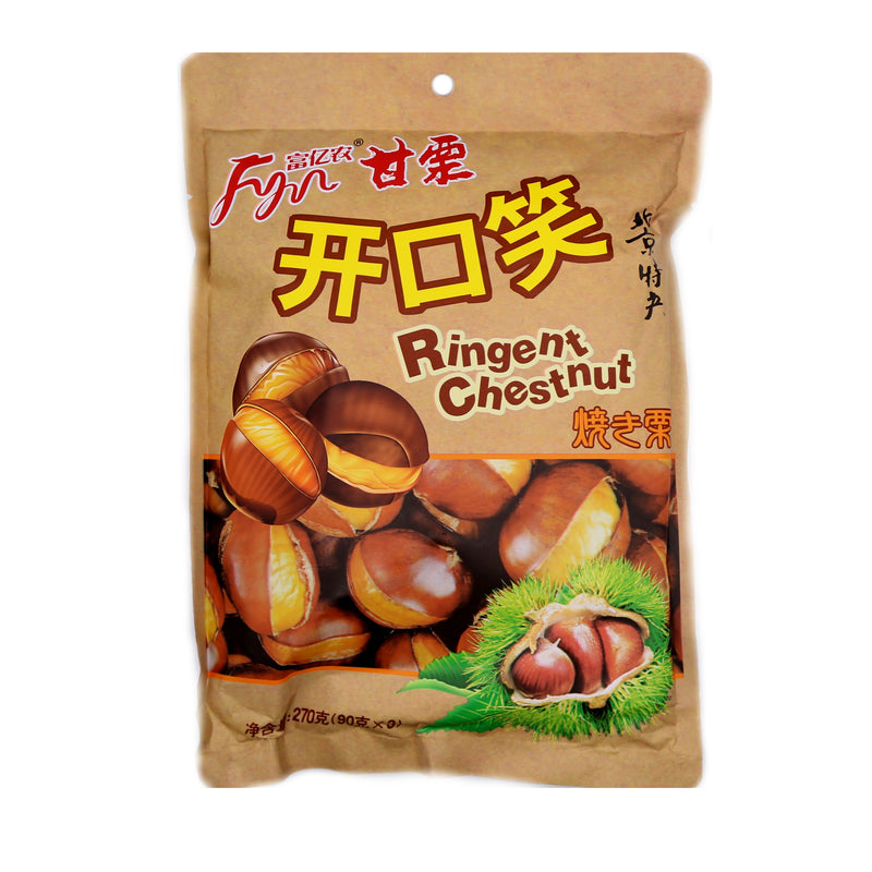 Huai Rou Ringent Chestnuts With Shell 270g (3X90g) | Tuk Tuk Mart