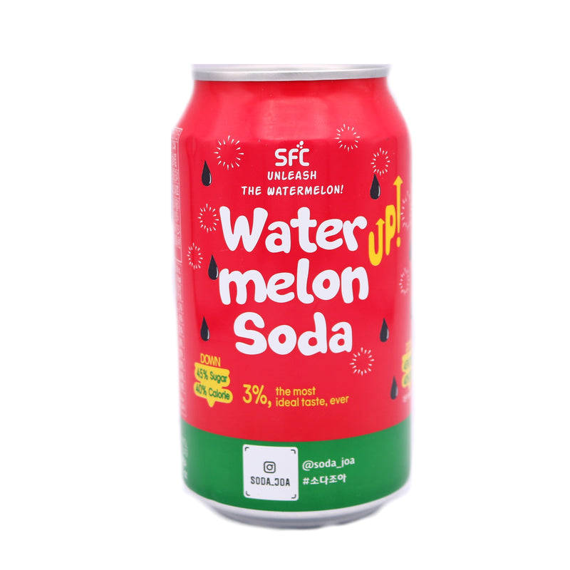 SFC Sparkling Watermelon Soda Juice Drink 350ml | Tuk Tuk Mart