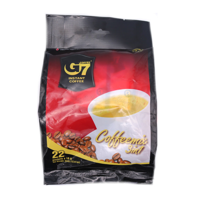 Trung Nguyen G7 3 in 1 Vietnamese Instant Coffee (22x16g) | Tuk Tuk Mart