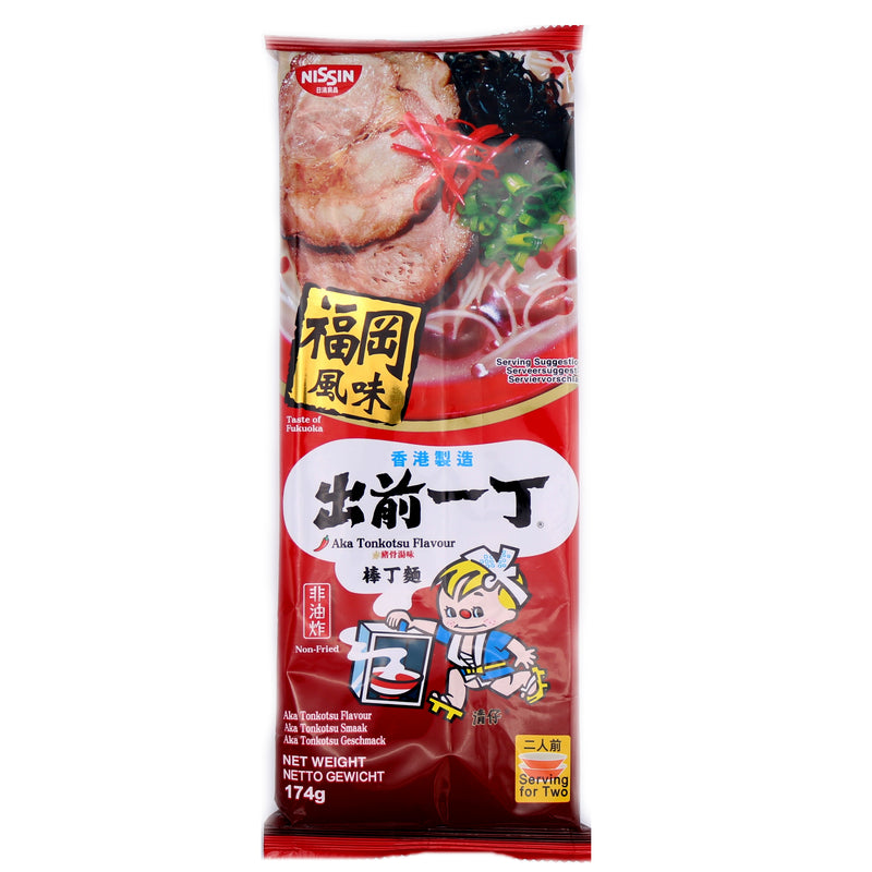 Nissin Aka Tonkotsu Flavour 174g | Tuk Tuk Mart