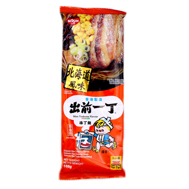 Nissin Hokkaido Miso Tonkotsu Flavour Instant Noodles 188g | Tuk Tuk Mart